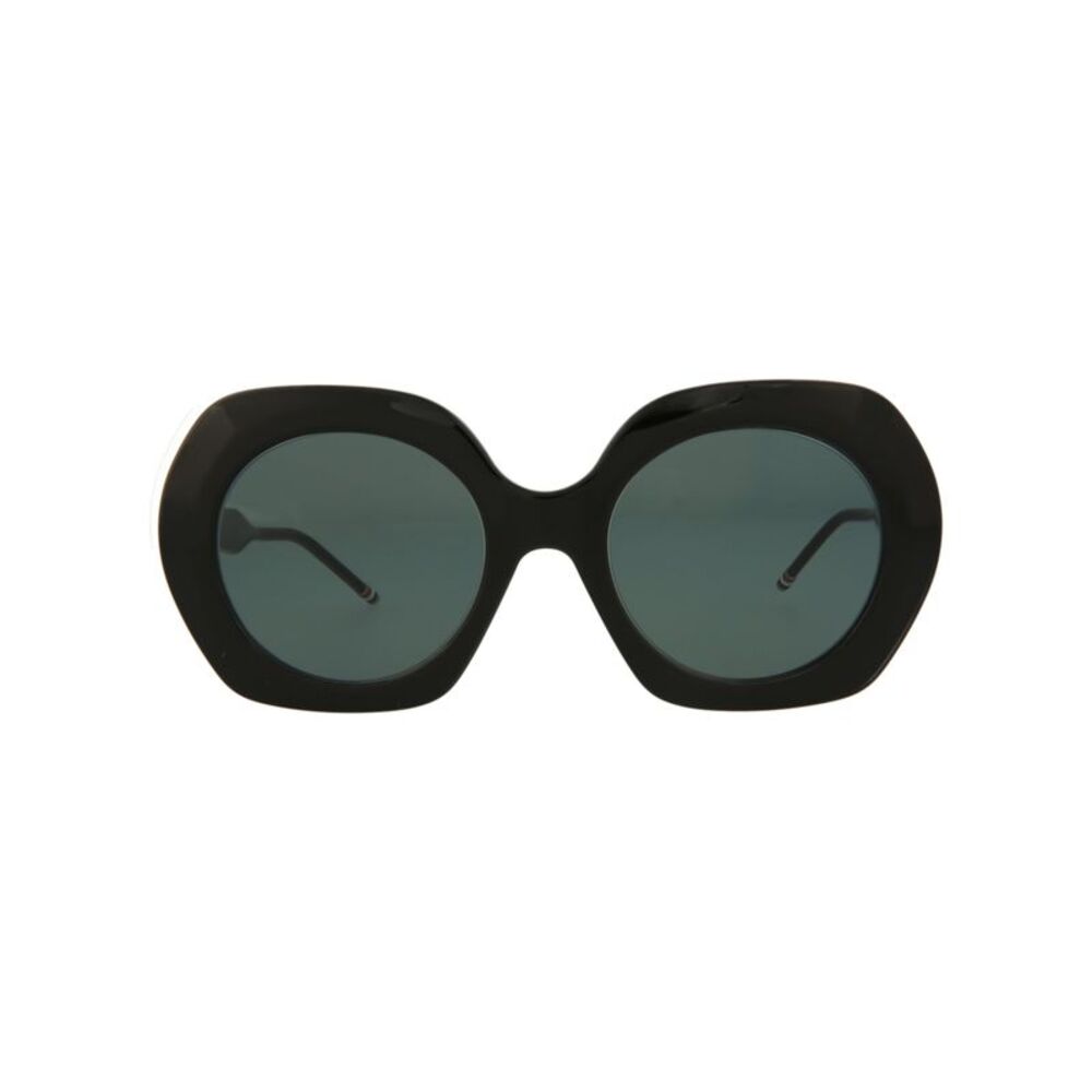 Thom Browne Round-Frame Acetate Sunglasses Black Womens